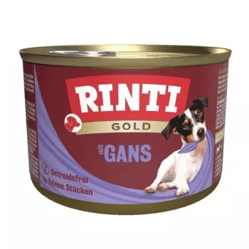 RINTI Gold Goose - Nassfutter für Hunde - 185g