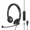 EPOS | SENNHEISER IMPACT SC 75 USB MS Headset Kabelgebundenes Kopfband Konnektivität/Musik USB Typ-A Schwarz