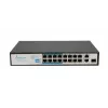 Switch Extralink VIRTUS V3 Unmanaged L2 16x Fast Ethernet (10/100) PoE 1U Schwarz