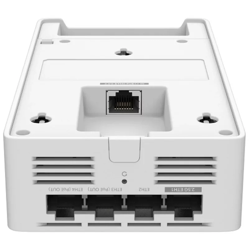 Wireless Access Point TP-LINK EAP775-Wall 9300 Mbit/s, Tri-Band 2.4/5/6 GHz, 5x RJ-45, PoE, weiß