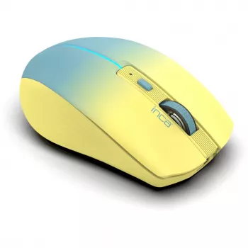 Cian Technology GmbH INCA Maus IWM-511RS Blt+Wrls RGB Grundfarbe Gelb