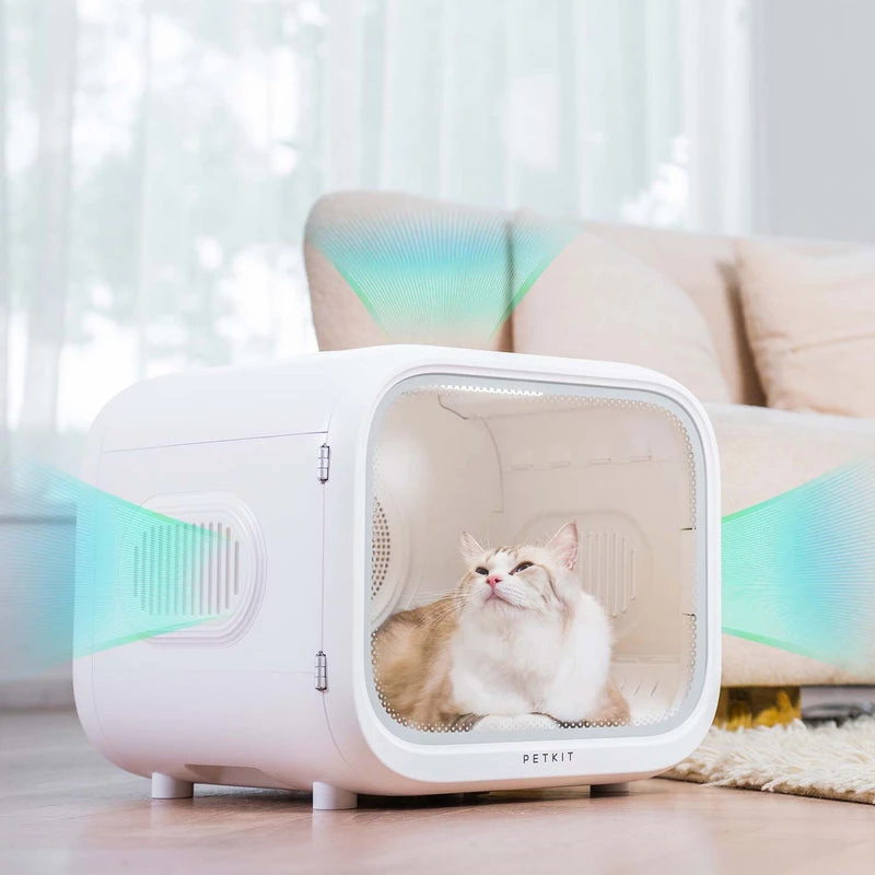 PETKIT AirSalon Max Pro Smart Pet Dryer für Katzen, Weiß, Modell PD10 Max