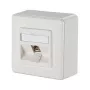 METZ CONNECT BTR IT CONNECT E-DAT Modul 8(8) AP - Unterputzdose - RJ-45 - Reinweiß, RAL 9010 (1309110002-E)