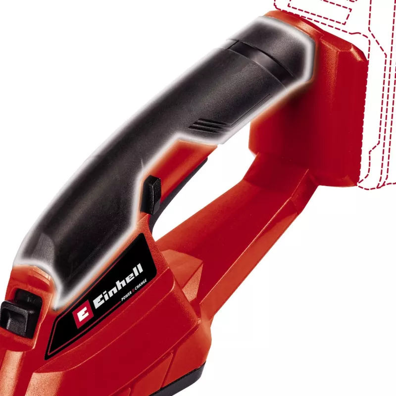 Power X-Change Akku-Grasschere GC-CG 18/1 Li-Solo, 18 Volt (Rot/Schwarz, ohne Akku und Ladegerät)