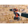 Akku-Schlagbohrschrauber BCKSB02, 18 Volt (orange/schwarz, Lithium-Ionen-Akku 1,5 Ah, Aufbewahrungsbox, 62-teiliges Zubehör-Set)