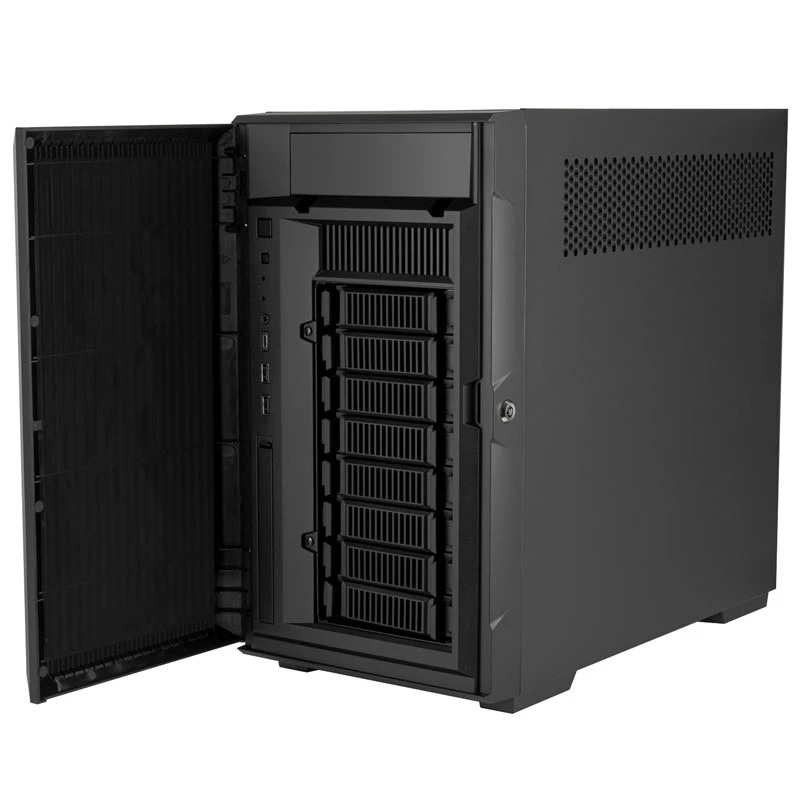 Silverstone CS382 Schwarz