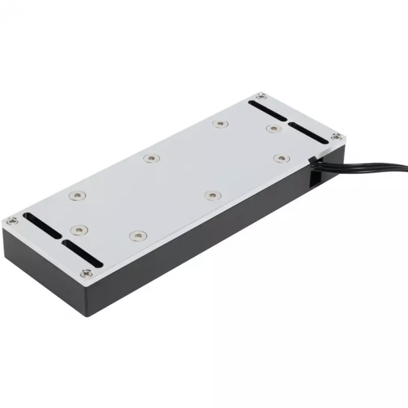 Wasserkühler Alphacool 14000 Aluminium Nickel Kunststoff Schwarz 45mm 127.5mm 17.3mm