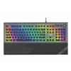 iBox Aurora K-5 Tastatur USB QWERTY Silber