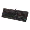 Mechanische Tastatur ART KLART AK-51 mit Blue-Switches, kompaktes Layout