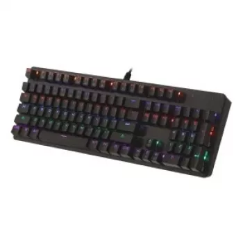 Mechanische Tastatur ART KLART AK-51 mit Blue-Switches, kompaktes Layout