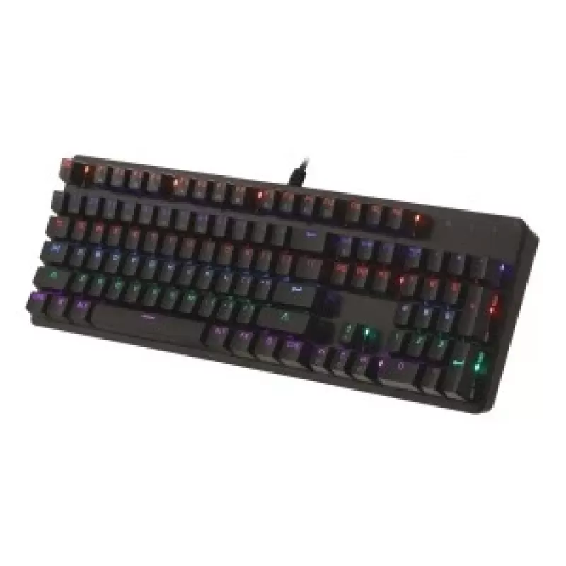 Mechanische Tastatur ART KLART AK-51 mit Blue-Switches, kompaktes Layout