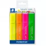 Marker Staedtler 364 P WP4 Keilspitze Grün Orange Pink Gelb