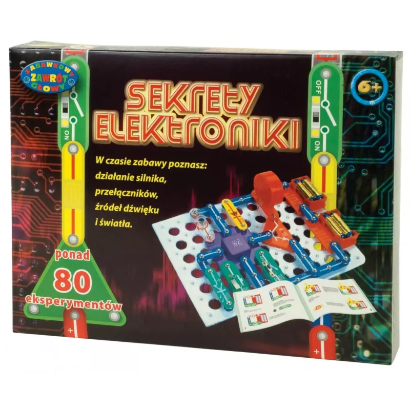 Bildungselektronik-Kit Dromader Sekrety Elektroniki — 80 Experimente