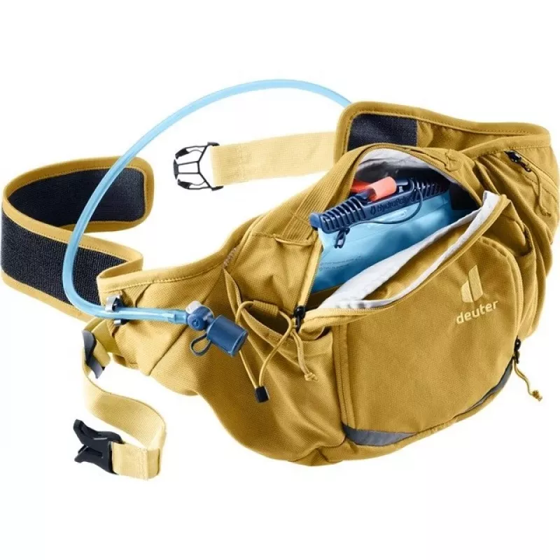 Hüfttasche DEUTER Pulse Pro 5L Sand – leichte kompakte Gürteltasche, 5 Liter