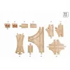 BRIO 33307 Eisenbahnschienen-Set – 11 Holzteile zur Erweiterung