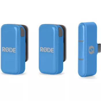 Drahtloses Lavalier-Mikrofon Rode Wireless Micro — blau (WIMICROCBLU)