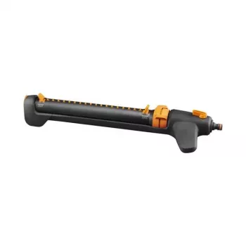 Fiskars 1027028 Wassersprenger Oszillierender Wassersprenger Schwarz, Orange