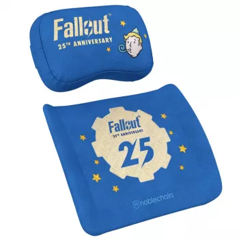 Nackenkissen/Lendenkissen noblechairs Fallout 25th Anniversary Edition Blau 2 Stk.