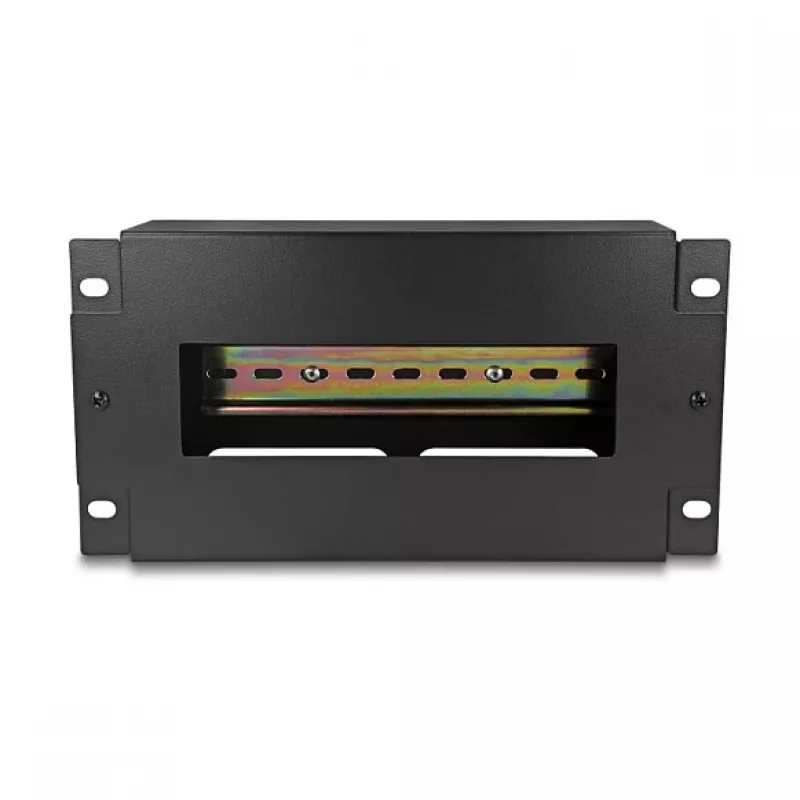 Rackzubehör DELOCK 67320 — Metallabdeckblende, schwarz, 1 Stk.
