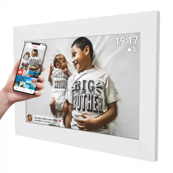 Digitaler Bilderrahmen DENVER PFF-1026 10,1 Zoll Wi‑Fi, 10,1 Zoll Touchscreen-Display