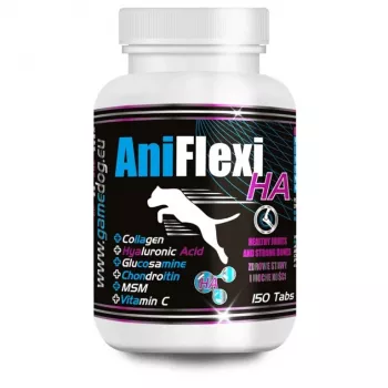 GAME DOG AniFlexi HA - Nahrungsergänzungsmittel für Hunde - 150 Tabletten