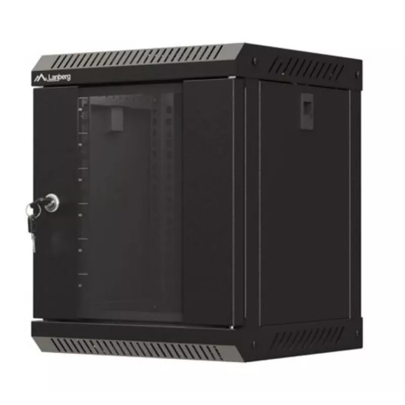Wandmontage-Rack Lanberg WF11-3306-10B 6U Schwarz 30 kg Kapazität