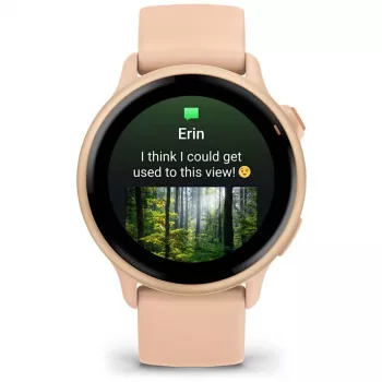 Garmin vívoactive 6 3,05 cm (1,2) AMOLED 42 mm Digital 390 x 390 Pixel Touchscreen Pink Wi-Fi GPS (Satellit)