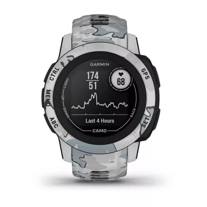 Garmin Instinct 2S Camo Edition 2,01 cm (0,79 inch) MIP 40 mm Digital 156 x 156 Pixel Tarnmuster GPS (Satellit)