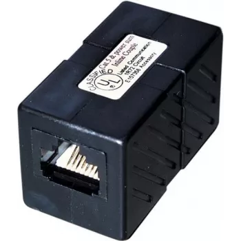 ROLINE Cat.5e Modular-Kupplung – Ungeschirmt RJ-45 Schwarz (21.15.8847)