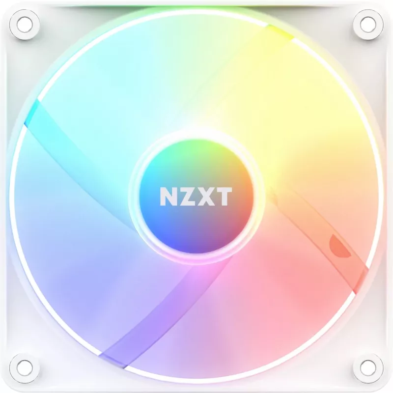 NZXT F120 RGB Core 120mm ARGB Gehäuselüfter - Weiß