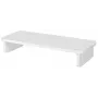 Monitorhalterung LEITZ Freestanding 64340001 — Tischständer für 61 cm (24 Zoll) Bildschirme, 20 kg Tragfähigkeit, höhenverstellbar, weiß