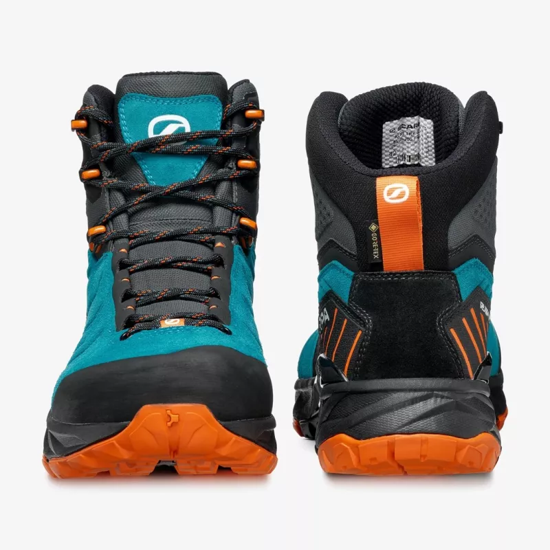Schuhe rush trk gtx-pagoda blue-mango-42 SCARPA
