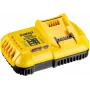 Batterieladegerät DeWALT DCB118 für 18V Li‑Ion-Akkus, 8 A Ausgang, 2 A Ladestrom, 230 V AC, schwarz