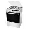 Freestanding cooker Amica 618GEH3.33HZpTaN(W)