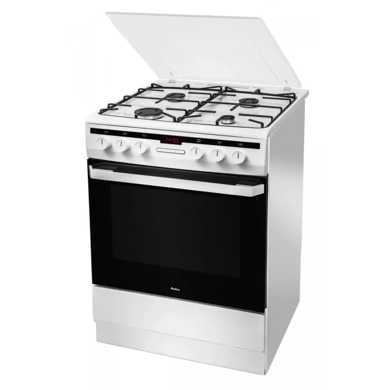 Freestanding cooker Amica 618GEH3.33HZpTaN(W)