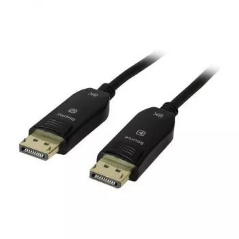 Video-Kabel DisplayPort 2.0, ST/ST, 20 m, AOC (Active Optical Kabel), UHD 8K*4K 7680 x 4320 @ 60 Hz, Synergy 21 (S215923)