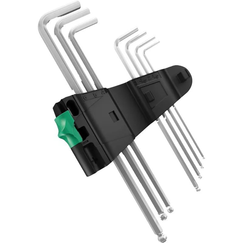 L-förmiger Inbusschlüsselsatz Wera 950/9 Hex-Plus 1