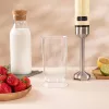 Handmixer CECOTEC Power Mixer RetroGelb 1200MAX Cream&Crush, 1200 W, mehrere Geschwindigkeiten, Knethaken und Quirle