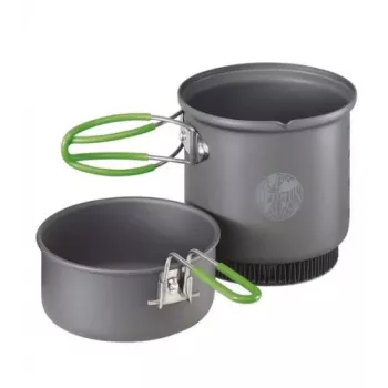 Optimus 8020707 Camping-Kochgeschirr-Set 0,95 l Grau
