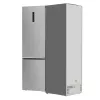 Kühl-Gefrierkombination Gorenje NRB620E61X4WFE, freistehend, Edelstahl, Gesamtkapazität 413 L, Gefrierfach unten 130 L, NoFrost, LED-Anzeige