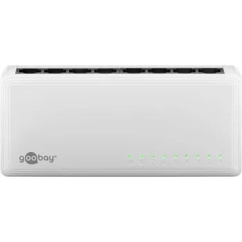 Goobay 8-Port Gigabit Ethernet-Netzwerk-Switch (64564)