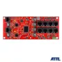 PoE Switch Atte xPoE-10-20A-OF 10-Port, 20A Gesamt-PoE-Leistungsbudget