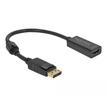 Adapter DisplayPort 1.2 Stecker auf HDMI Buchse 4K DeLOCK 63559