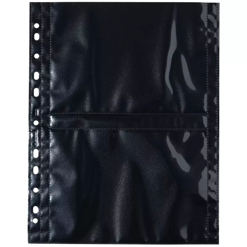 Fototaschen HERMA Fotophan 13x18 cm quer schwarz 10 Stück