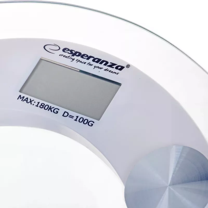 Esperanza EBS008W Personenwaage Elektronische Personenwaage Rechteckig Weiß