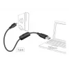 USB-Kabel DeLOCK 84803 USB 2.0 1,5 m USB A Micro-USB B Schwarz