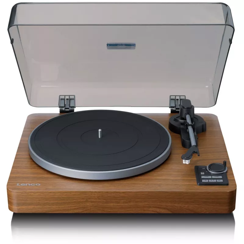 Plattenspieler Lenco LBTA-165 Holz mit Bluetooth-Konnektivität