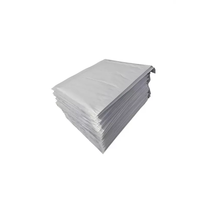 Gepolsterte Versandumschläge BESTPAK E15 — weiß, 275×235 mm, 100 Stück, 80 g/m²