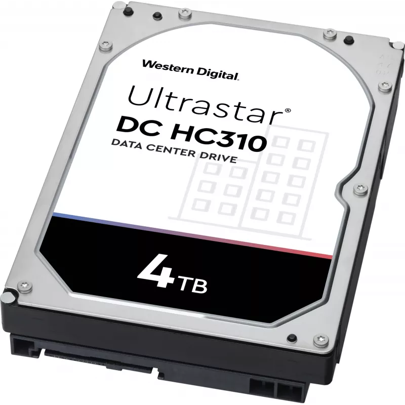 Western Digital Ultrastar DC HC310 4 TB 3,5 SATA III 7200 RPM 256 MB Festplatte, HUS726T4TALE6L4