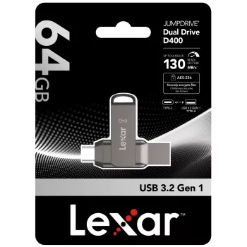 USB-Flash-Laufwerk Lexar 64 GB USB Type-C LJDD400064G-BNQNG